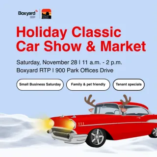 Holidays at Boxyard: Cars and Coffee, Small Business Saturday Market and Painting Workshop