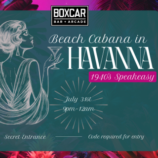 Beach Cabana In Havana (1940s Speakeasy)