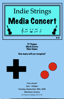 Indie Strings Fall &quot;Media&quot; Concert
