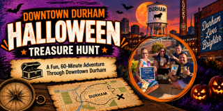 Downtown Durham Halloween Treasure Hunt - Walking Team Scavenger Hunt!