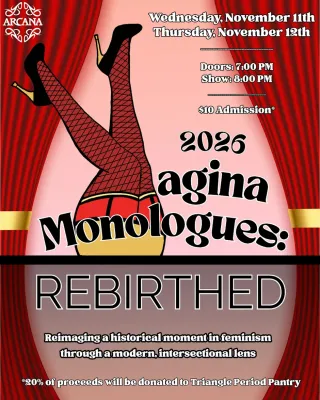 2026 Vagina Monologues: REBIRTHED