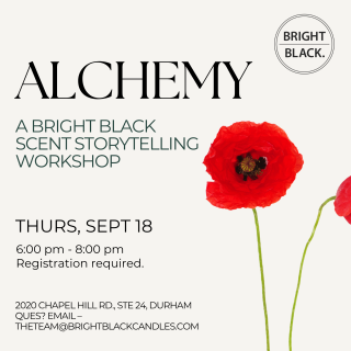 Alchemy: Guided Scent Storytelling + Candle Making Workshop