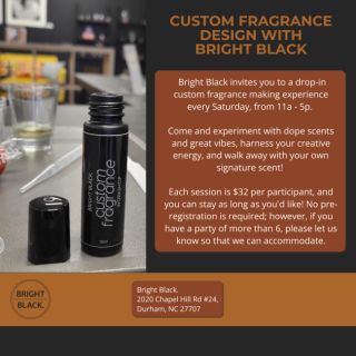 Drop-in Make Your Own Body Fragrance Saturdays