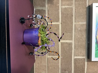 Spooky Beaded Plant Craft Party