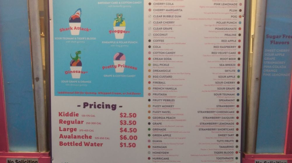 Pelican's SnoBalls