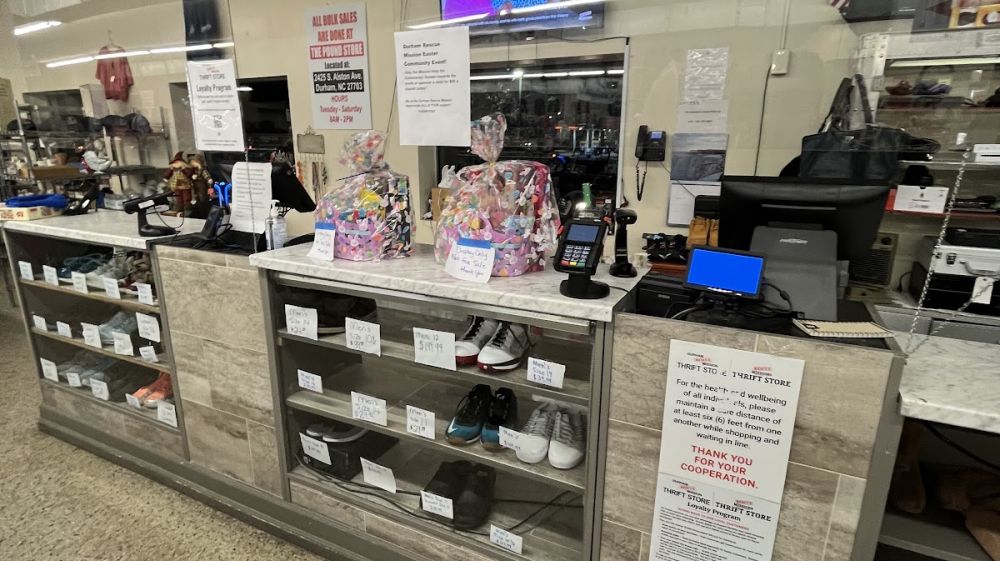 Durham Rescue Mission Thrift Store - RTP