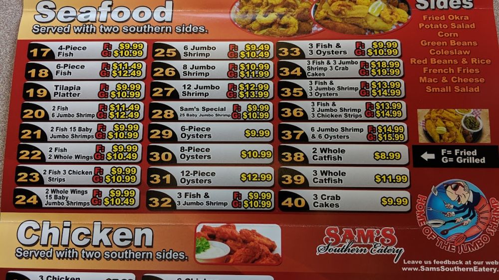 Sam's Southern Eatery