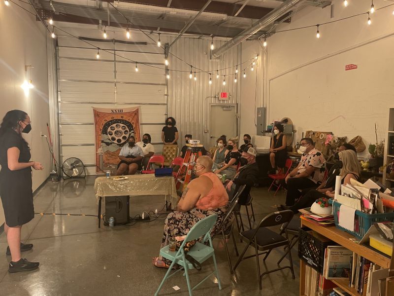 Art workshop at Observable Universe in Durham, NC
