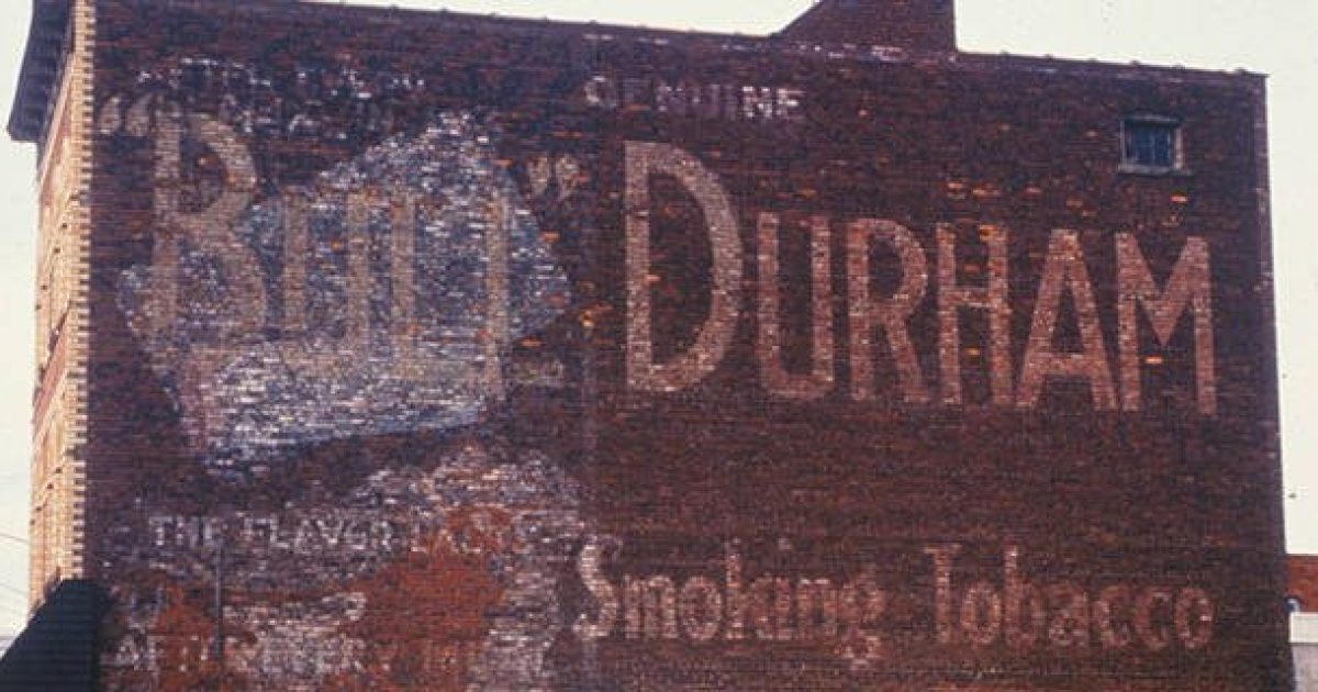 bull durham tobacco history Tour Durham's Tobacco History