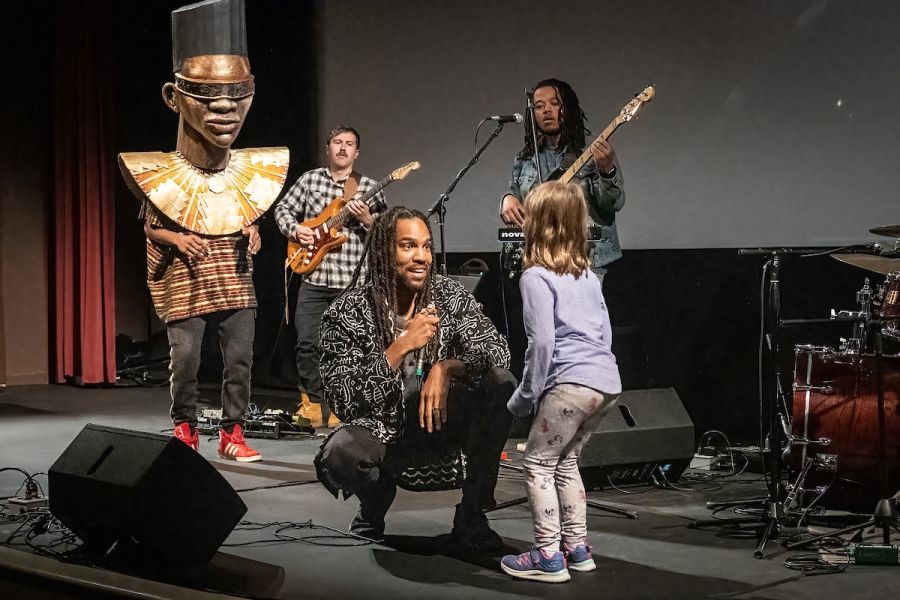 Pierce Freelon performs at Carolina Theatre in Durham, NC