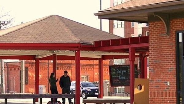 Exterior space at MODH