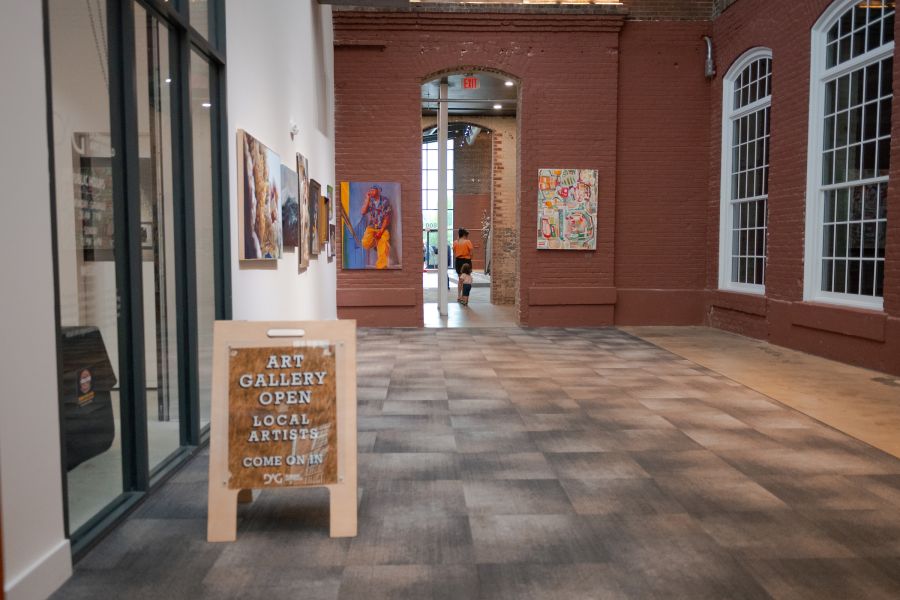 Art Studio entrance at Golden Belt campus.