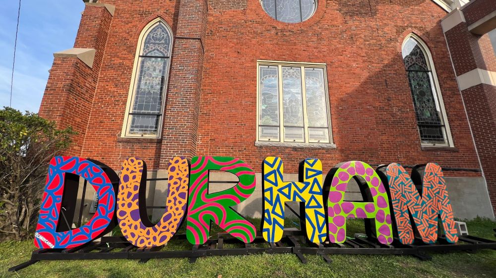 Durham Letters at Hayti Heritage Center