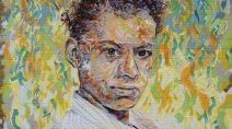 "Pauli Murray, a Youthful Spirit" mural by Brett Cook